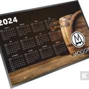 Desk Planner Mat -  Moggies calendar mat
