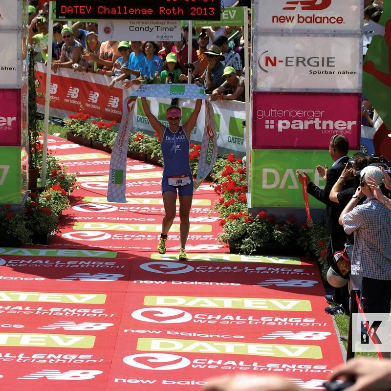 Jet-Print Big Size - Running race event with red branded floor covering at the finish line