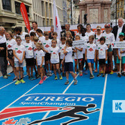 Jet-Print Event - Kids running event with large area printed floor covering