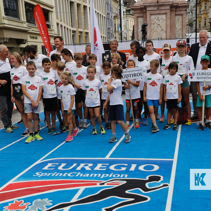 Jet-Print Event - Kids running event with large area printed floor covering