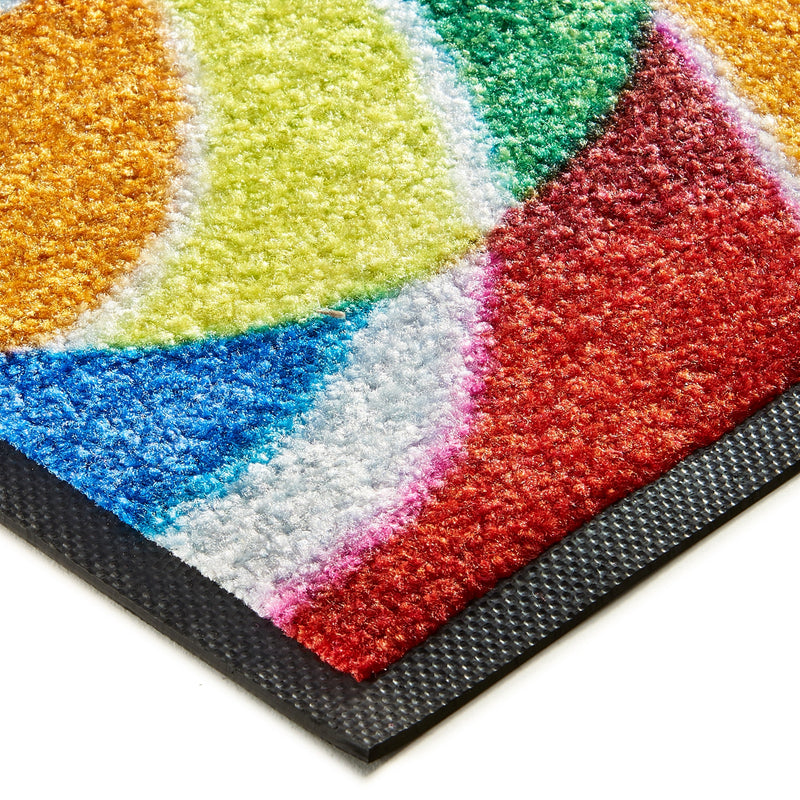 Jet-Print Light - Close up of the mat corner detail