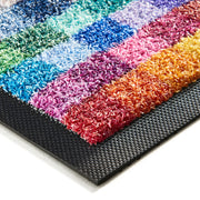 Jet-Print Outdoor - Close up of the corner detail, showing texture and edge finish