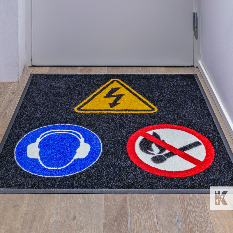 Safety Signage Mat -