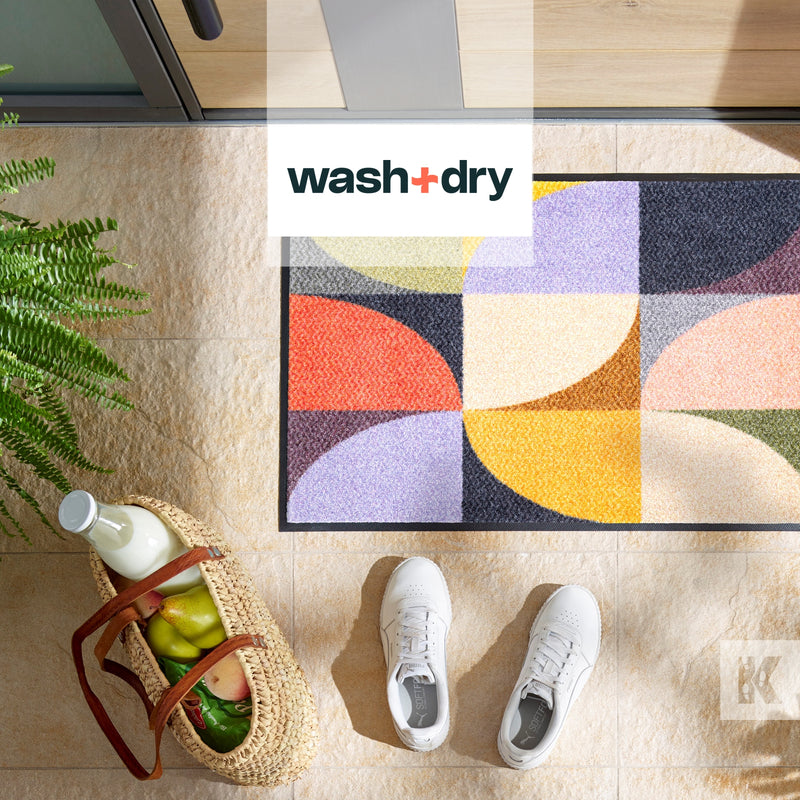 Wash&Dry Paillasson, Acrylique Coloré, 75 x 120 cm